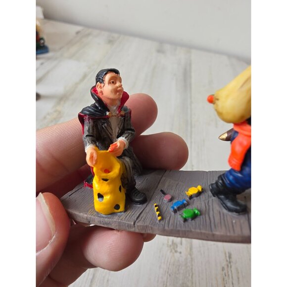 Lemax pirate Dracula leaky bag trick or treat candy boy village Halloween access - Picture 7 of 9